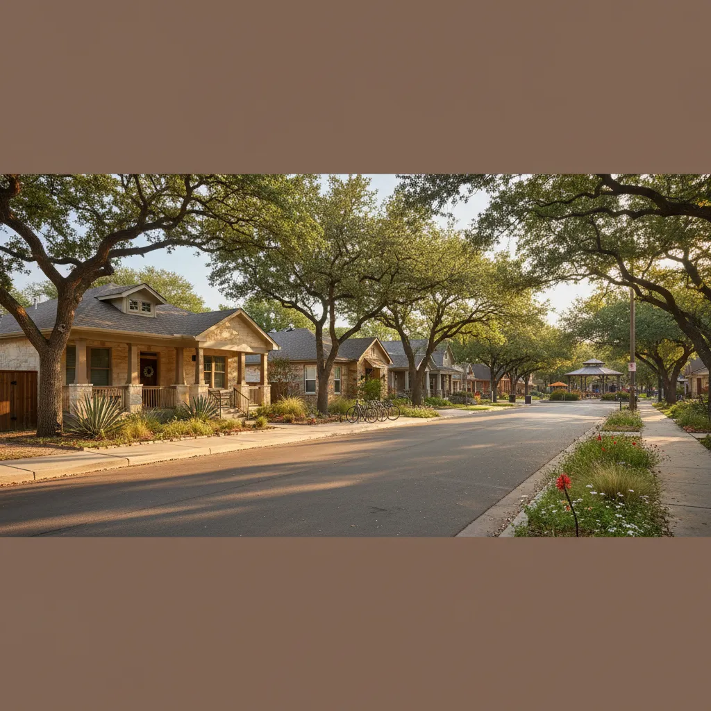 Best Austin Neighborhoods for Retirees neighborhoods in Austin Texas showing recommended community lifestyle