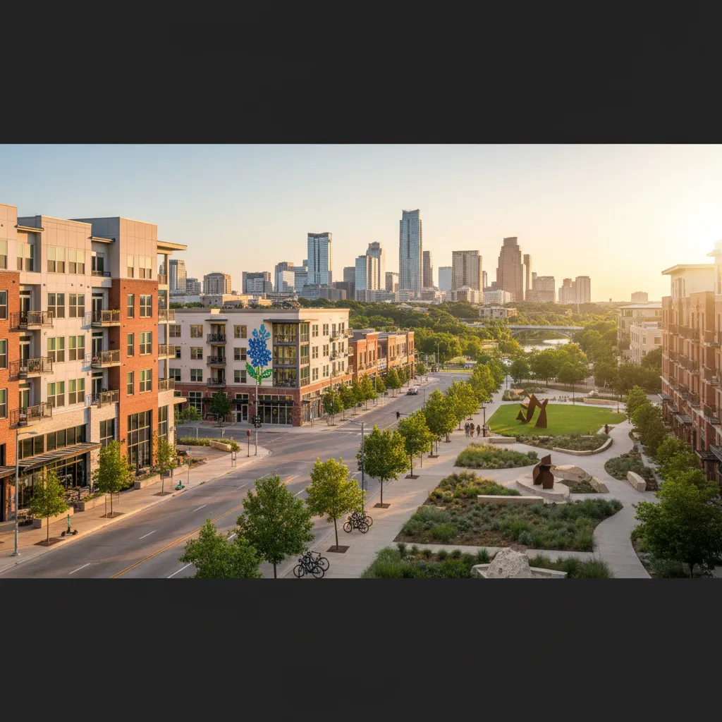 Best Austin Neighborhoods for Tech Workers neighborhoods in Austin Texas showing recommended community lifestyle