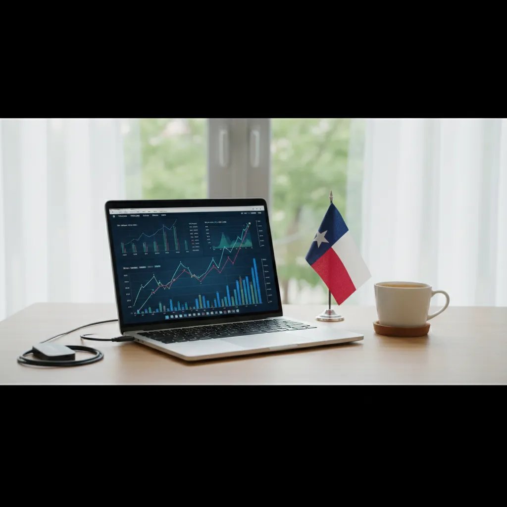Salary comparison calculator concept for Austin Texas