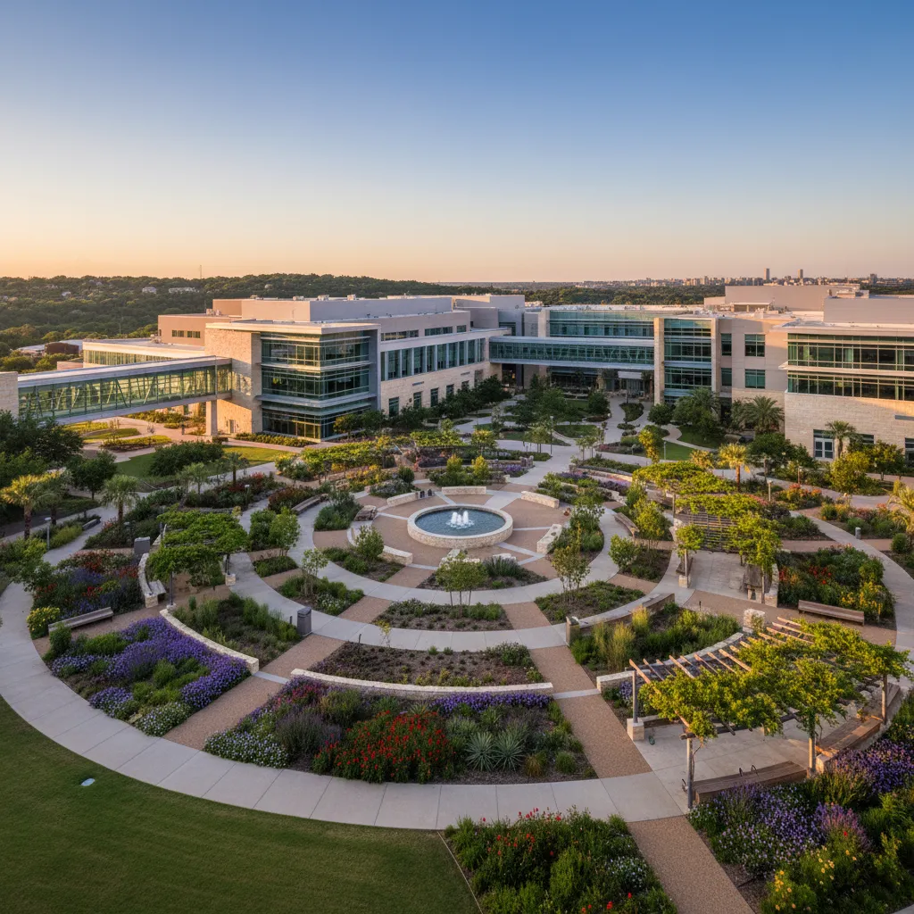 Ascension Seton in Austin — Healthcare corporate campus with modern office architecture