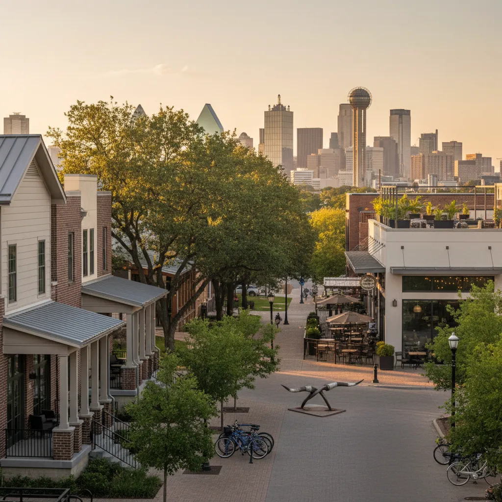 Best for Remote Workers neighborhoods in Dallas Texas showing recommended community lifestyle