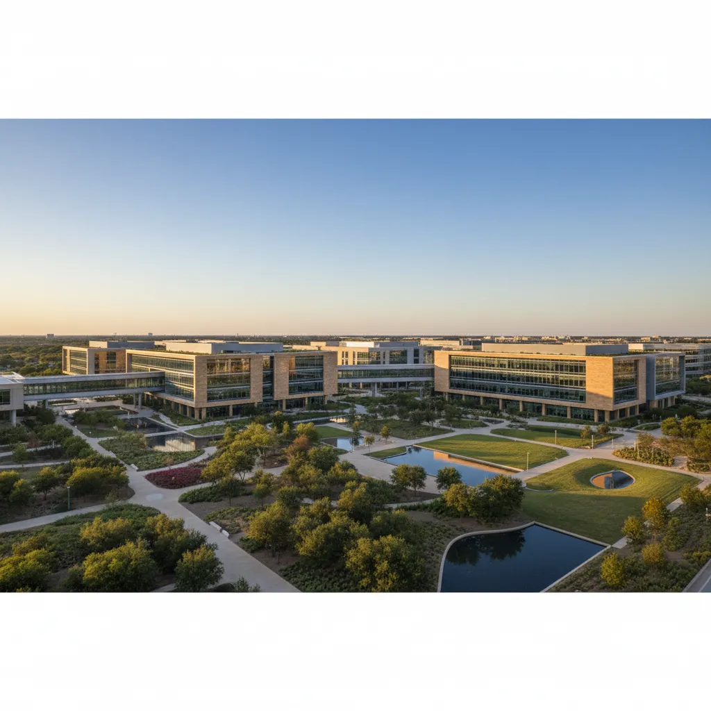 Mary Kay Inc. in Dallas — Consumer Goods corporate campus with modern office architecture