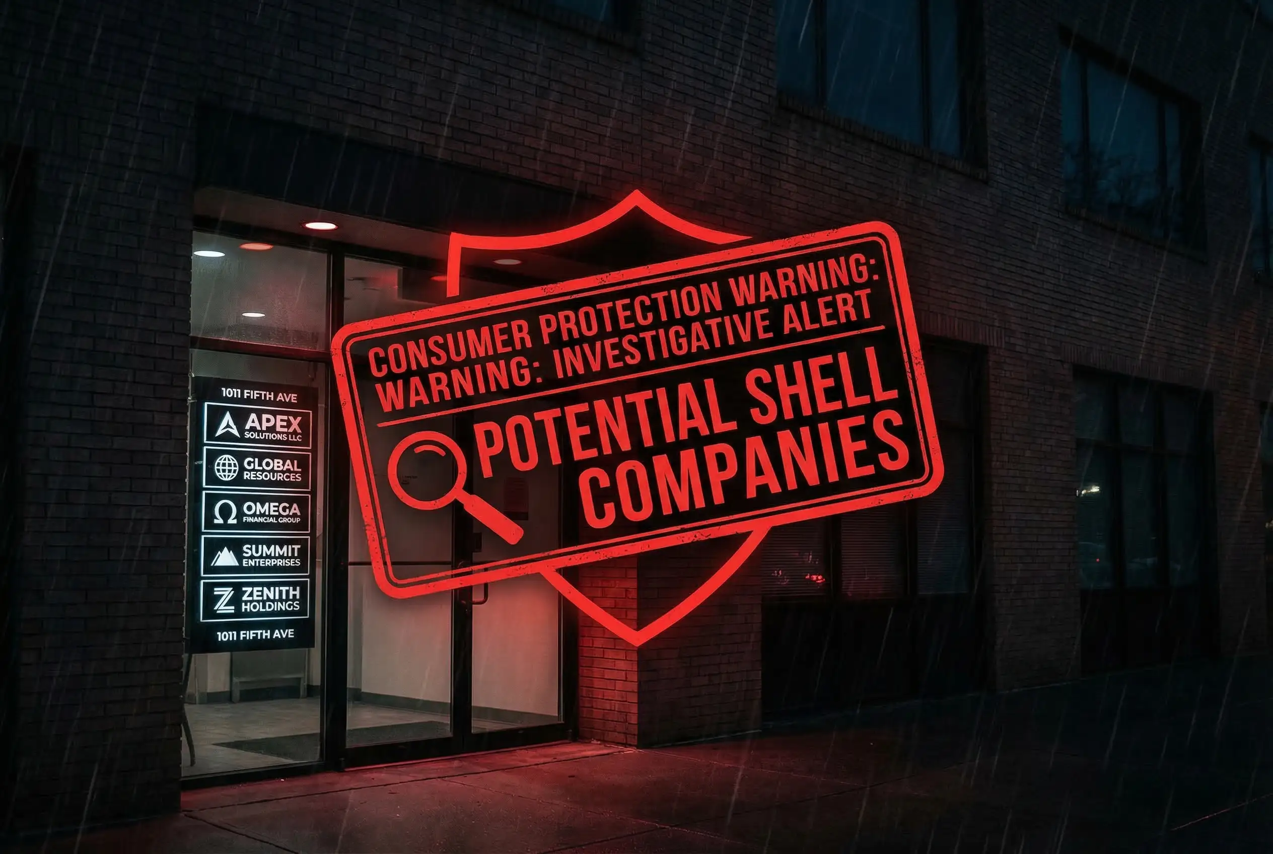 Warning about virtual address scam ring at 539 West Commerce Street, Dallas