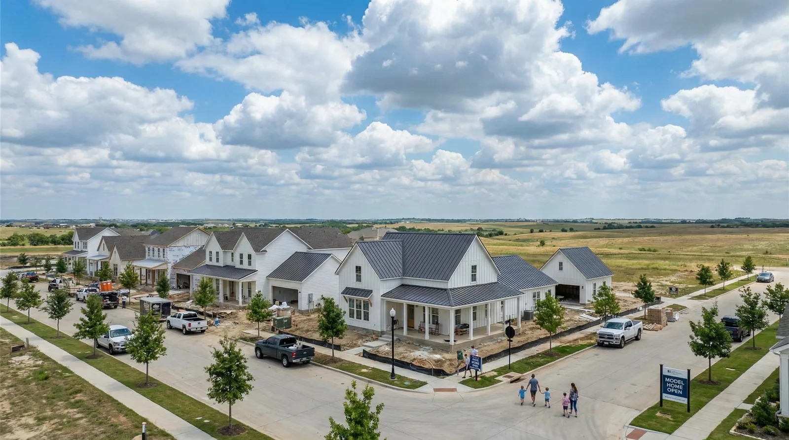 Celina community in suburban Dallas-Fort Worth Texas