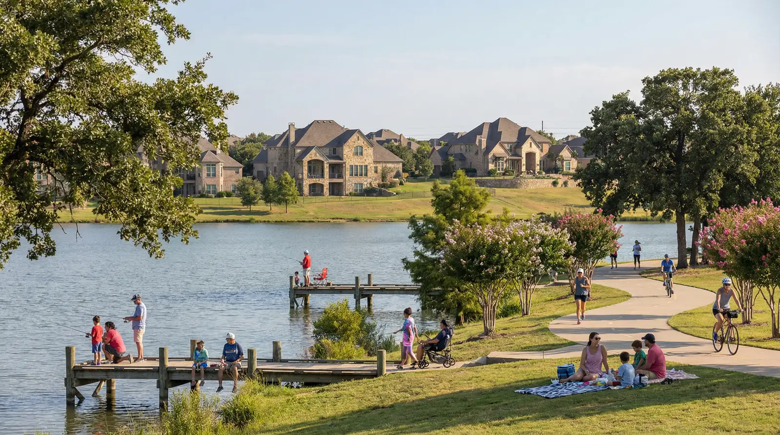 Flower Mound community in DFW Texas