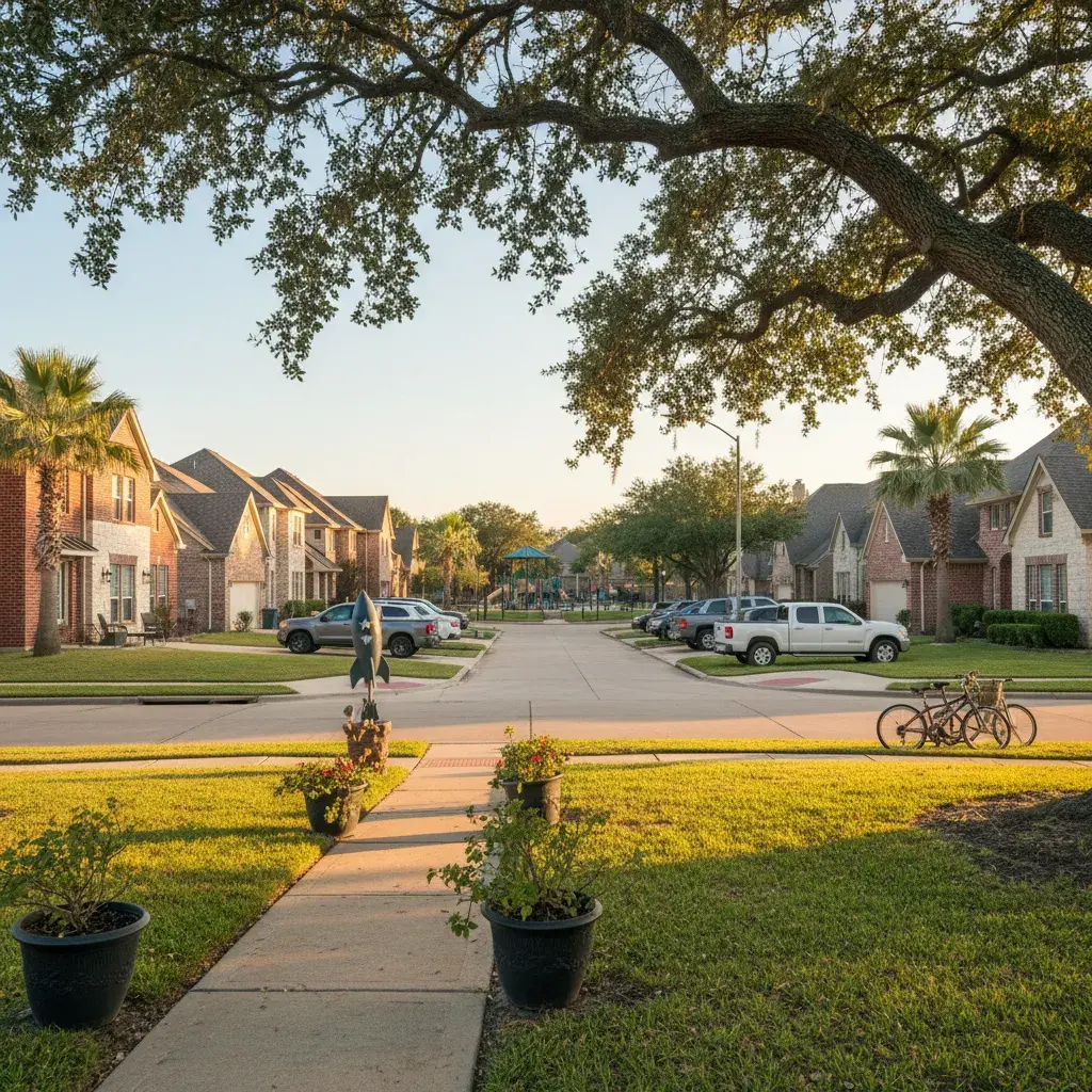 Best for Aerospace Workers neighborhoods in Houston Texas showing recommended community lifestyle