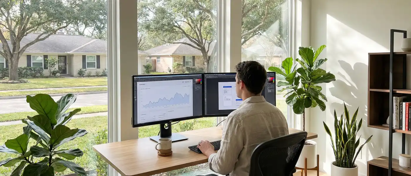 Best for Remote Workers neighborhoods in Houston Texas showing recommended community lifestyle