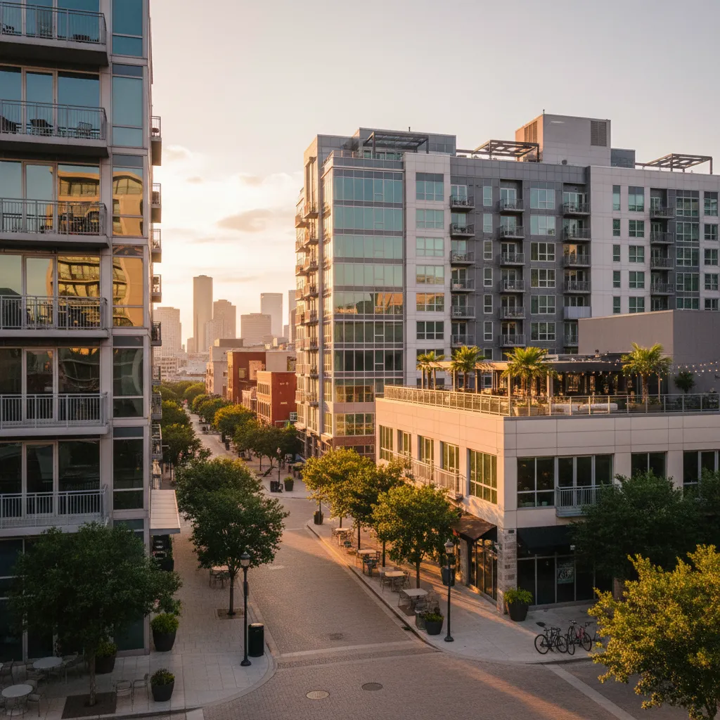 Best for Young Professionals neighborhoods in Houston Texas showing recommended community lifestyle
