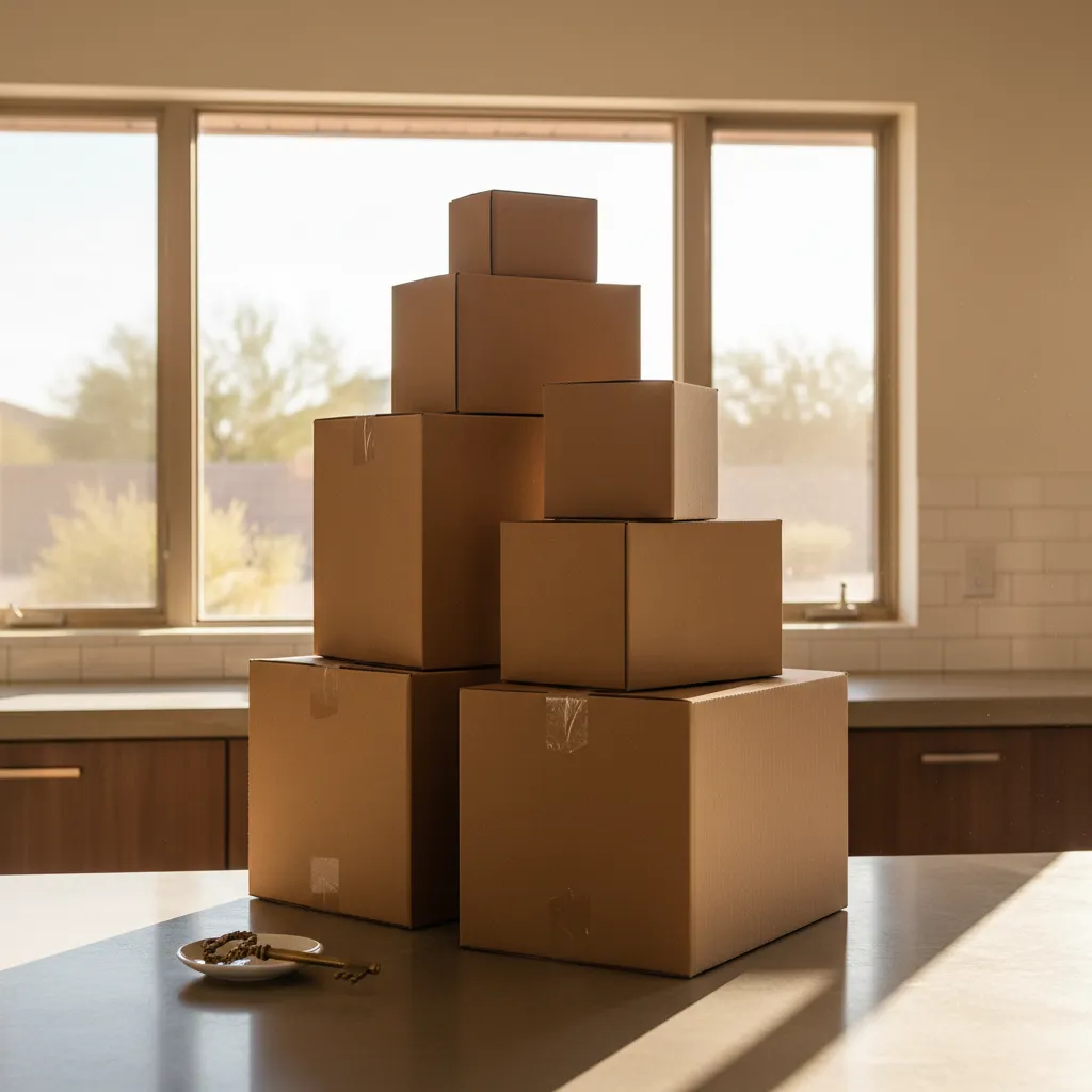 Moving cost estimator concept for Houston Texas