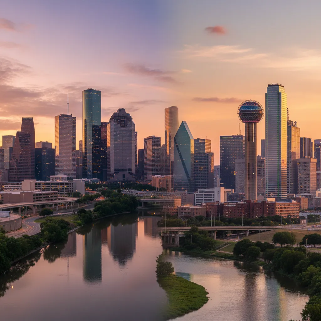 Houston vs Dallas comparison — relocating to Texas 2026