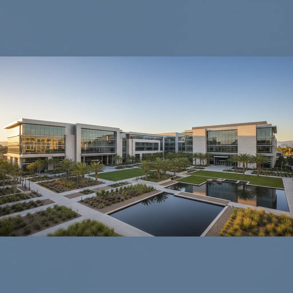 ConocoPhillips in Houston — Energy/Oil & Gas corporate campus with modern office architecture