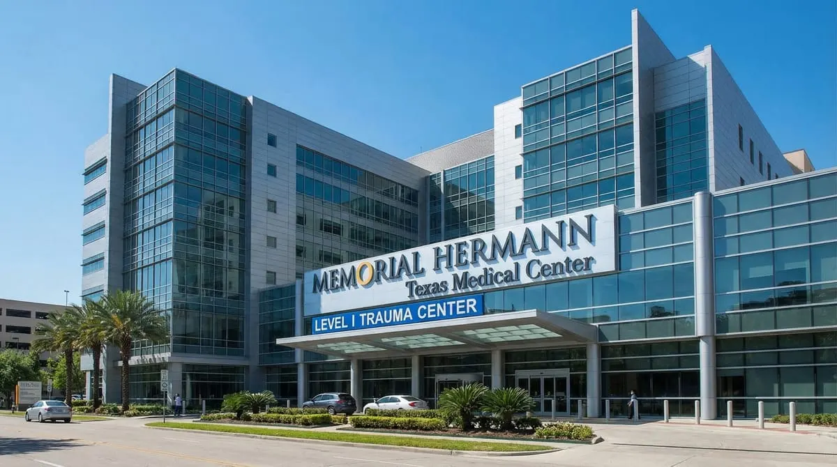 Memorial Hermann Texas Medical Center hospital building and Level I Trauma Center