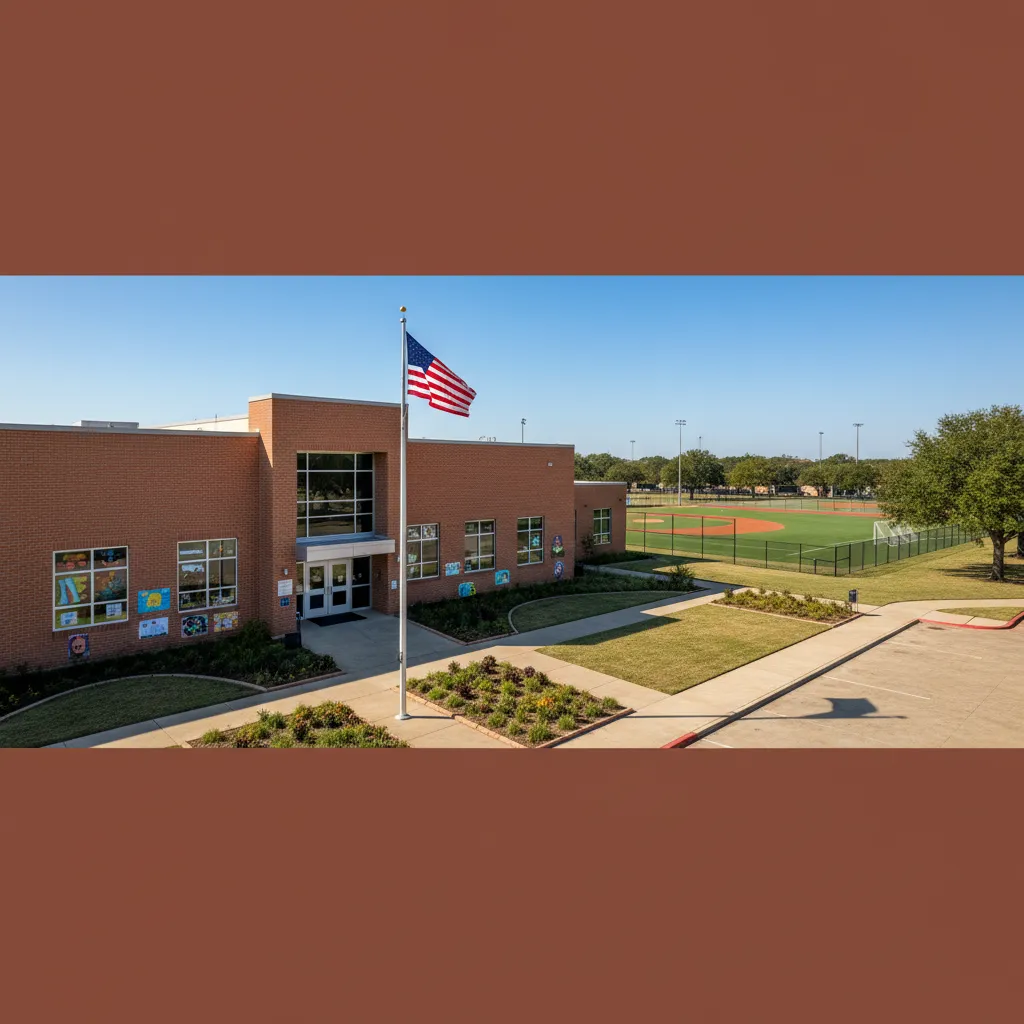 Cypress-Fairbanks Independent School District — school district campus in Houston Texas with well-maintained buildings and fi