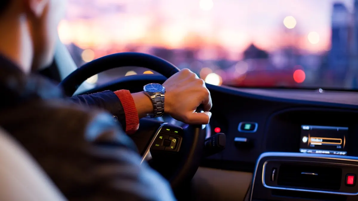 Person driving on a Texas road — driver's license transfer guide for new Texas residents