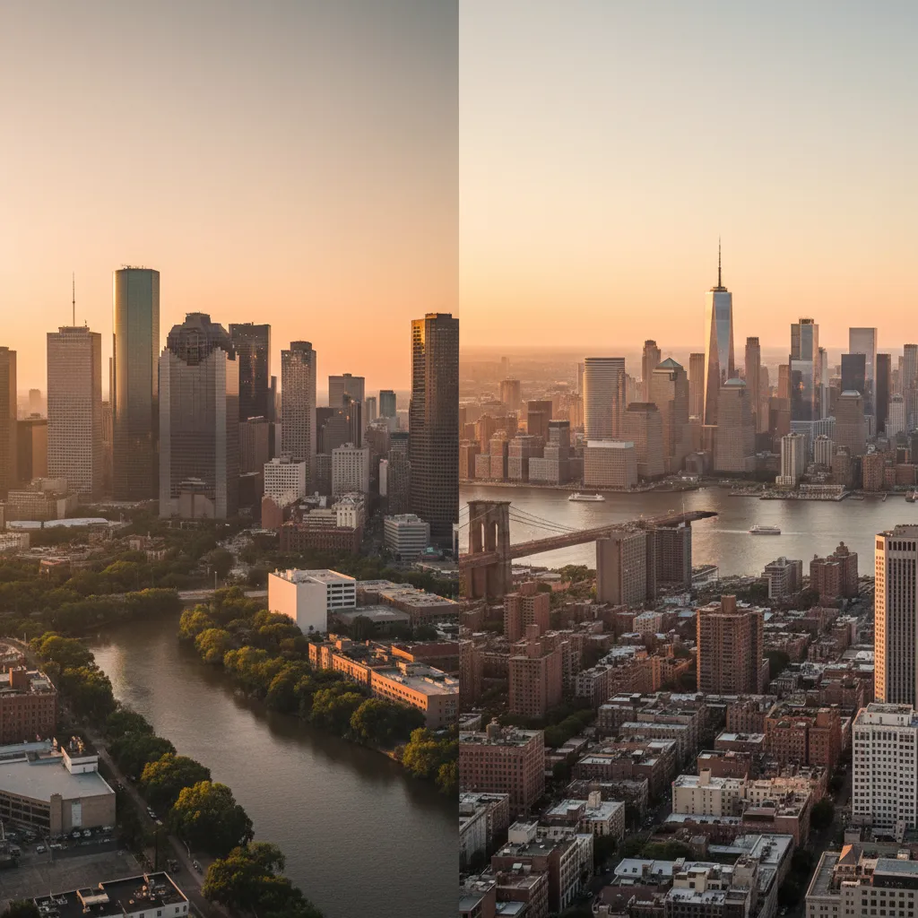 Texas vs New York comparison — relocating to Texas from New York 2026